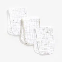 mothercare Unisex Reversible Bibs + Burp Cloths-picture-25