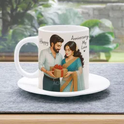 acrebees Happy Anniversary My Love Ceramic Coffee|Gift For Husband,Wife,Anniversary Ceramic Coffee Mug-picture-22