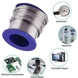 erhindia Soldering Wire 60/40 Tin Lead Roll Solder Wire 50 Grams for Electronics assembly 60 W Simple image 4