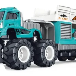 zuuluzrs 1:43 Alloy Diecast Push & Go Playset Friction Powered Truck Model Toy image 3