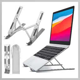 Miniaura Adjustable Laptop Stand Ergonomic Portable Tablet Stand Foldable_F6 Adjustable Laptop Stand Ergonomic Portable Tablet Stand Foldable_F9 Aluminium Desk Stand Rotatable Laptop Stand with Adjustable Height Compatible with Universal Laptops-picture-12