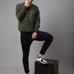 mack jonney Men Full Sleeve Printed Sweatshirt image 2