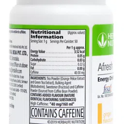 herbalife nutrition Afresh Energy Drink Tulsi Flavor Energy Drink image 2