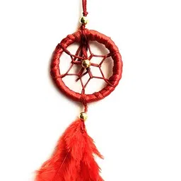 Red Dreamcatcher | Wall Hanging Décor, Dream catcher for Cars | PrintOctopus Wool Dream Catcher-picture-36
