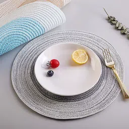 naidev Round Pack of 4 Table Placemat image 3