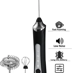 akari 60 W Black Electric Whisk, Hand Blender image 3