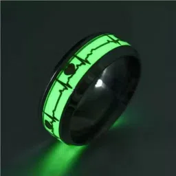 ruhi collection Stainless Steel Titanium Plated Ring image 2