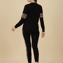 rakesh creation Striped Women Track Suit image 2