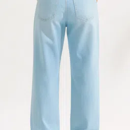 rockwell Men Boot-Leg Mid Rise Light Blue Jeans image 2