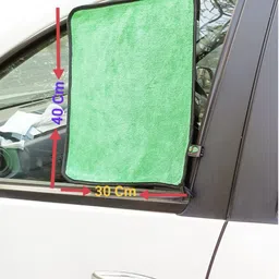 craxx Microfiber, Cotton Vehicle Washing Washing Mitt Hand Glove image 2