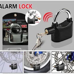 yuki Anti-theft Security Padlock Waterproof Siren Alarm Safety Lock AL-37 Lock-picture-10