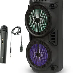 bogx 39 Portable Wireless Speaker with Mic | HD Sound | Deep Bass 25 W Bluetooth Party Speaker-picture-22