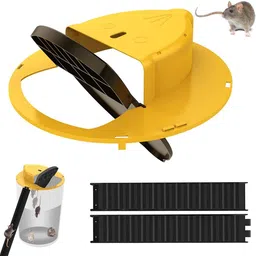 shivay creation Rat Trap,Mouse Traps Cage Reusable Rodent Trap No Kill,Safe for People and Pet Live Trap image 1