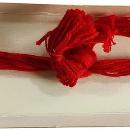 dhinchak Rudraksh Sandalwood rakhi 12 peice Sandalwood Rakhi Set image 3