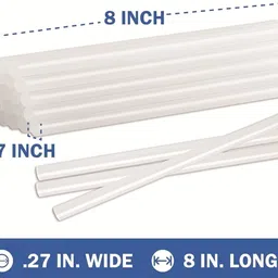 sauran Pack of 20 All Purpose Clear Glue Sticks Glue image 4