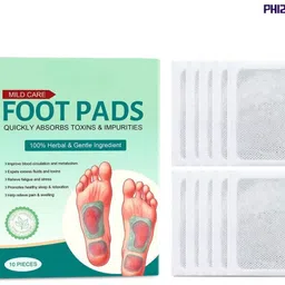 PHIZLLER Ginger Foot Patch Slimming Relax Pain Relief Deep Cleansing Toxin Removal-picture-14