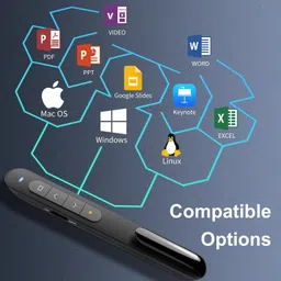 BTS Laser Pointer, Professional Wireless Presenter slide changer Remote presenter laser pointer Presenter image 5