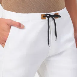 urbano fashion Men Regular Mid Rise White Jeans image 5