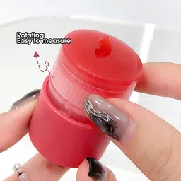 daryue Korean Cute Teddy Bear Lip Gloss for Smooth Plump Lips |Lightweight Moisturizing image 3