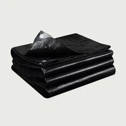 hous of commons TARPULINE 18 X24 FEET BLACK 200 GSM Tent - For RESIST FROM UV HIGH AIR ,WINDS-picture-20