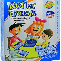 bkdt marketing Roller Housie game set with 48 Reusable Cards, 90 balls, 1 machine Board Game Accessories image 2