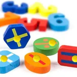 buy surety 3D Letter Counting Matching Board 0to9 Matching Puzzle with Mathematical Sign image 3