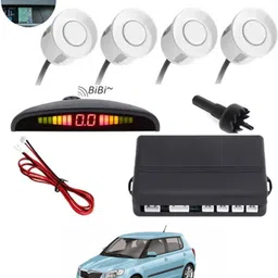 autofetch Universal 4 White Reverse Parking Sensor-AF25A303 Universal 4 White Reverse Parking Sensor-AF25A303 Parking Sensor-picture-20