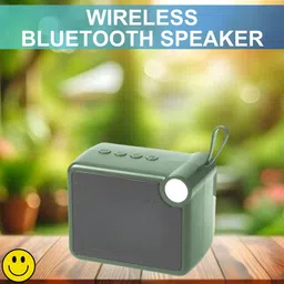 SACRO M406 (PORTABLE WIRELESS SPEAKER) Crystal Clear Sound With Long Life BatteryW8 5 W Bluetooth Laptop/Desktop Speaker-picture-30