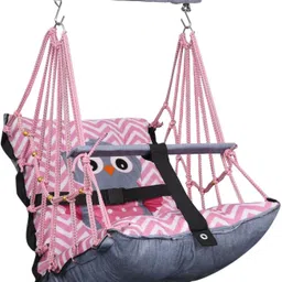 toyafox New Cotton Baby Swing Chair for Children Folding & Washable 1 To 5 Years Swings-picture-36