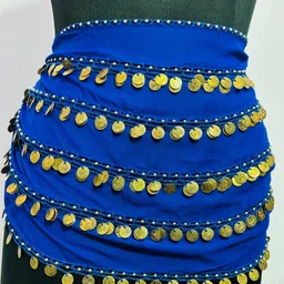 clozan Women Blue Metal Belt-picture-28