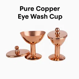almora herbals Pure Copper Eye Wash Cups | Eye Cup, Eye Washer Cup, Eye Cups-picture-10