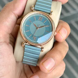 americanviber Timeless Round Case, Modern Adjustable Strap Analog Watch - For Women AVW0038W image 2