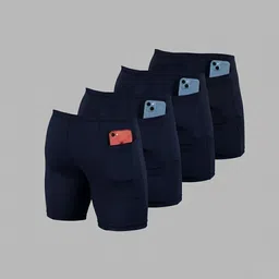 troopline Solid Men Dark Blue, Dark Blue, Dark Blue, Dark Blue Tights-picture-25