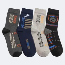 naosucura Men Graphic Print Mid-Calf/Crew image 1