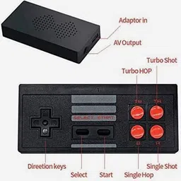 Newest Extreme Mini Video Game Box - Video Game Player for kids (620 Games) 1 GB with Contra Limited Edition image 5