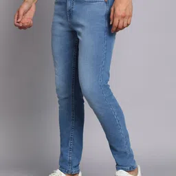 integriti Men Slim Mid Rise Light Blue Jeans image 3