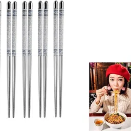 nurior Eating Stainless Steel Chinese, Japanese, Korean Chopstick-picture-29