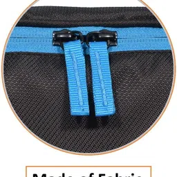 fclues Women Black Cosmetic Bag image 5