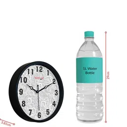 casacraft by pepperfry Analog-Digital 20.32 cm X 20.32 cm Wall Clock image 4