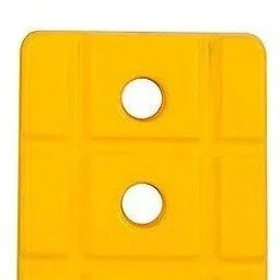 sanr Hard Plastic cricket wicket set 6 Wickets + 4 Bails + 2 Base Stumps Set Size large image 3