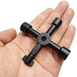drebon TOOLS MASTER 4 WAY MULTI FUNCTION KEY FOR GAS, ELECTRICAL BOX, METER BOX HEAVY DUTY Allen Key Set-picture-15