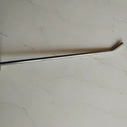 q1 beads 8" Pure Stainless Steel Display Hook Hanger for Shop/Showroom/Boutique/Mobile Shop - Heavy Duty with Hardware Fittings Hook 1 image 3