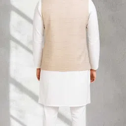 si enterprises Self Design Men Waistcoat image 4