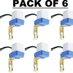 sg flash PACK OF 6 220 V Auto Day/Night On & Off Photocell LDR Sensor Switch Electronic Components Electronic Hobby Kit-picture-15