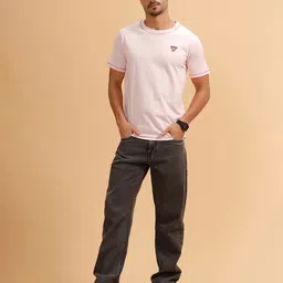 wrogn Men Relaxed Fit Mid Rise Grey Jeans image 2