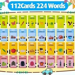 kroywen Talking English Words Flash Cards for Kids Early Educational Learning Device Toy image 4