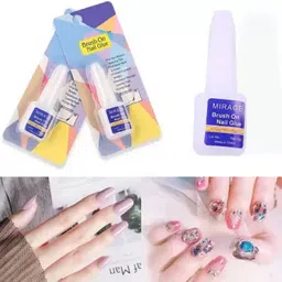 wecharmerz Artificial Nail Glue Waterproof Nail Glue For Acrylic Professional-2Pc image 3