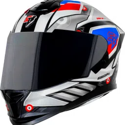 steelbird SBH-57 Fighter F8 ISI/DOT Certified Full Face Graphic Helmet for Men and Women Motorbike Helmet-picture-13