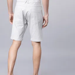 highlander Printed Men Grey Chino Shorts image 5