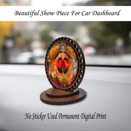 ar creative Balaji Car Dashboard Idol, God Statue For Car, Home, Office Decorative Showpiece - 7.62 cm image 3